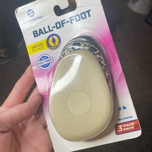 3-pack Ball-Of-Foot cushions